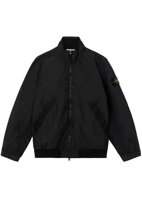 giacca 4100111 uomo blu nera STONE ISLAND | L1S15 4100111 S0A23V0029